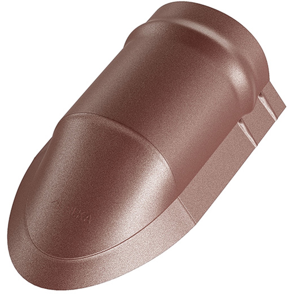 Element inchidere coama mica BILKA, 35 x 23 cm, grosime 0.5 mm, maro mat, RAL8017