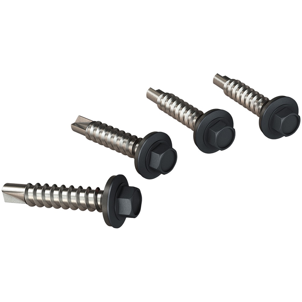 Surub autoforant hexagonal BILKA, 4.8 x 35mm, otel, 250buc, gri