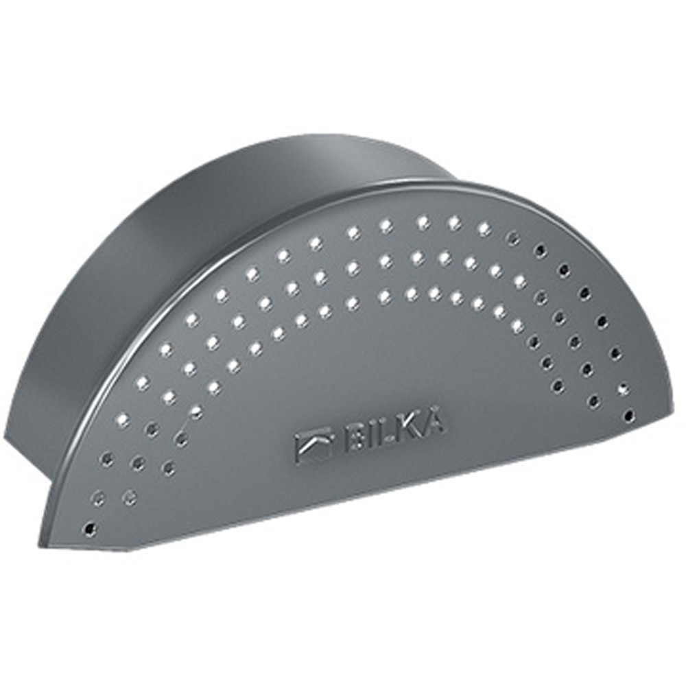 Capac coama BILKA, 20 x 16.5 cm, grosime 0.5 mm, gri lucios, RAL7016