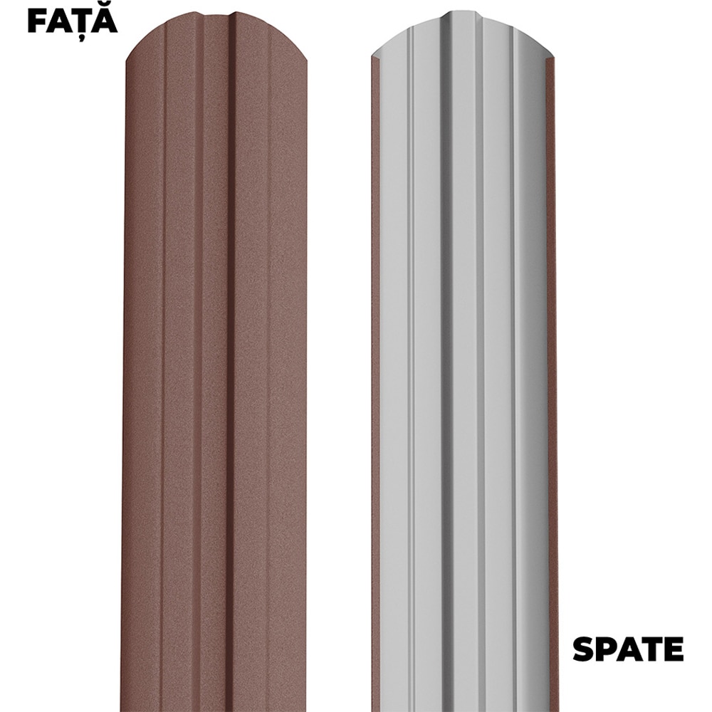Sipca gard BILKA Berna, 0.40 mm 1.50 ml, metal, maro mat
