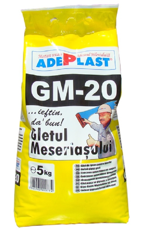 Sac Gletul Meseriasului, 5 Kg, GM-20  Adeplast