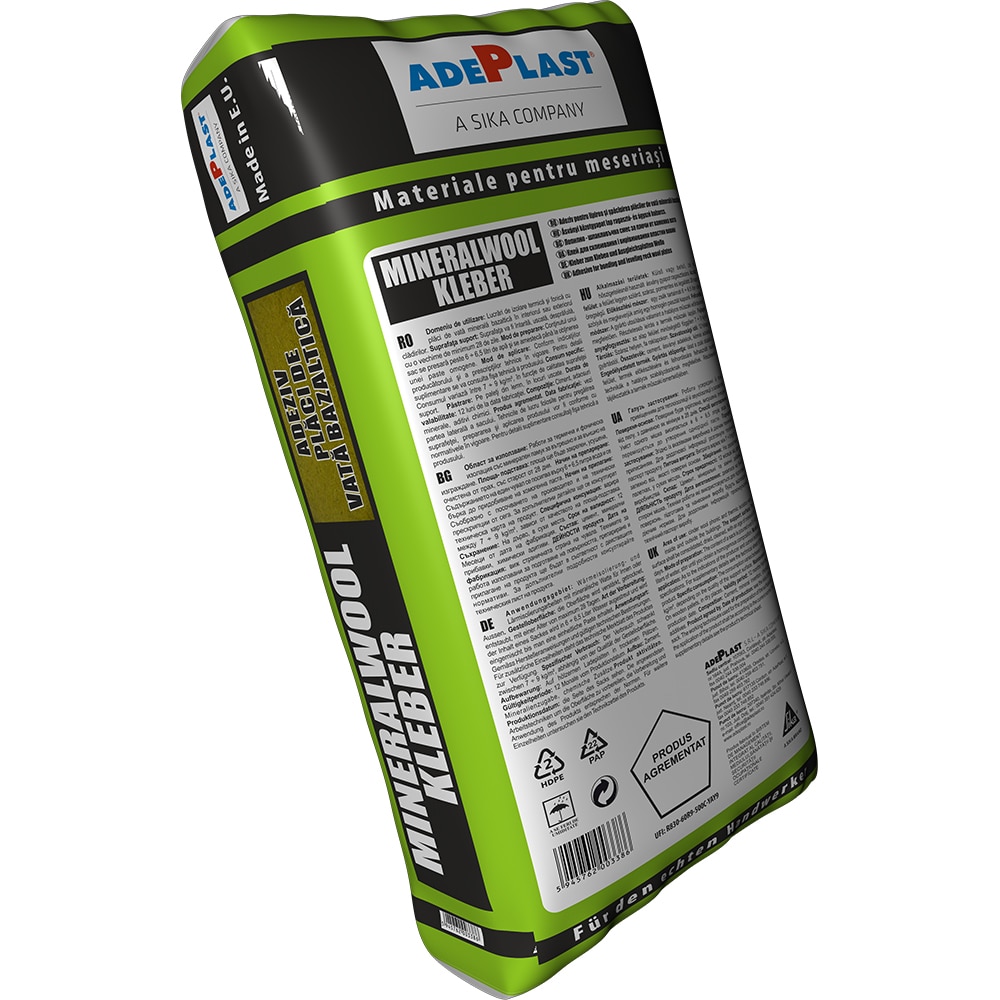 Adeziv vata bazaltica Adeplast Mineralwool Kleber, 25 kg