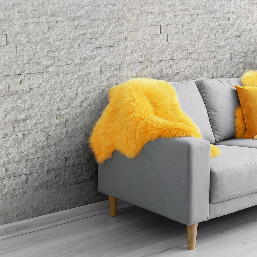 Piatra naturala MODULO, 40 x 10 cm, 0.468 mp, marmura, alb