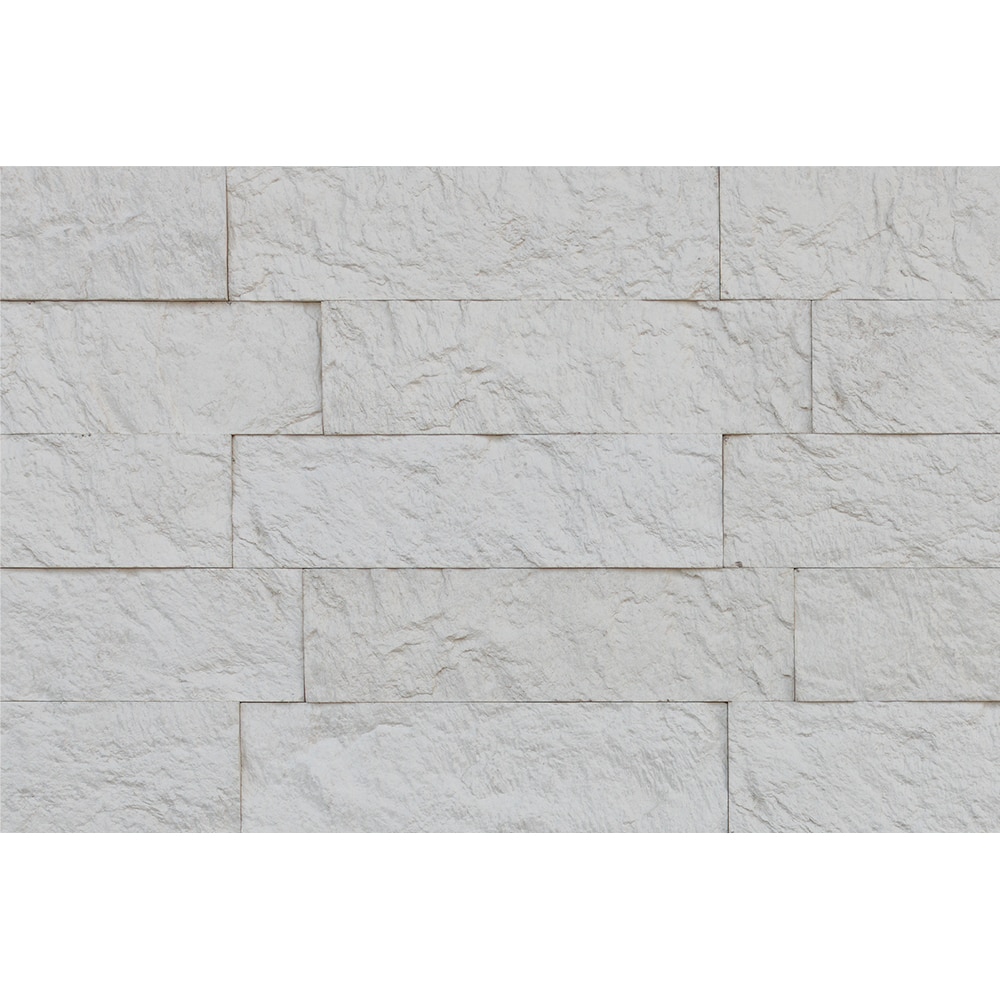 Piatra decor MODULO, 37 x 10 cm, 0.72 mp, beton, alb