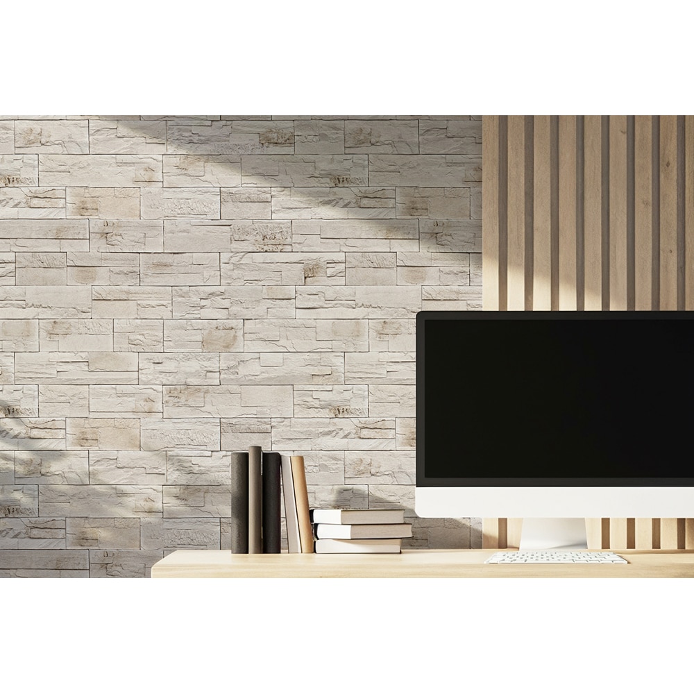 Piatra decorativa MODULO, 15 x 9.8 cm, 0.72 mp, beton, maro