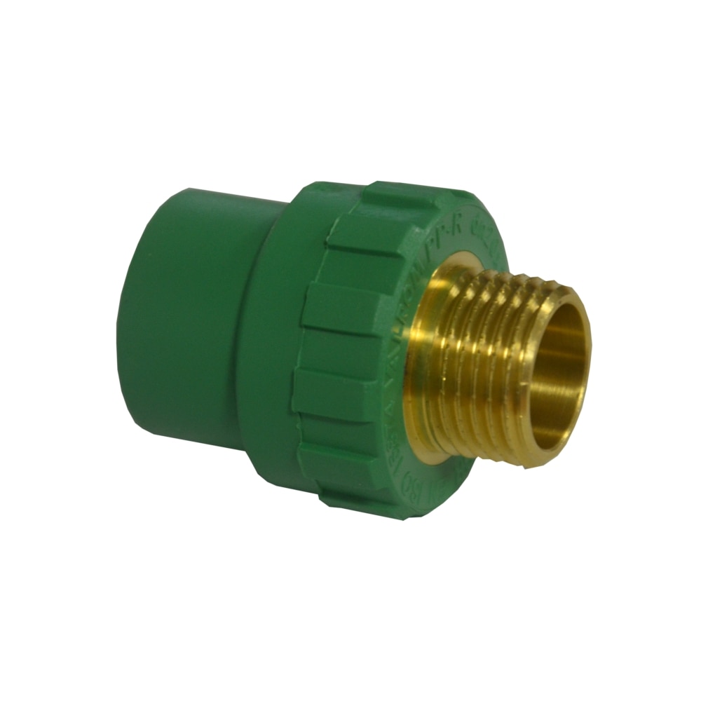 Racord VR PPR , 20 mm, 1/2, filet exterior, PN20 SDR6