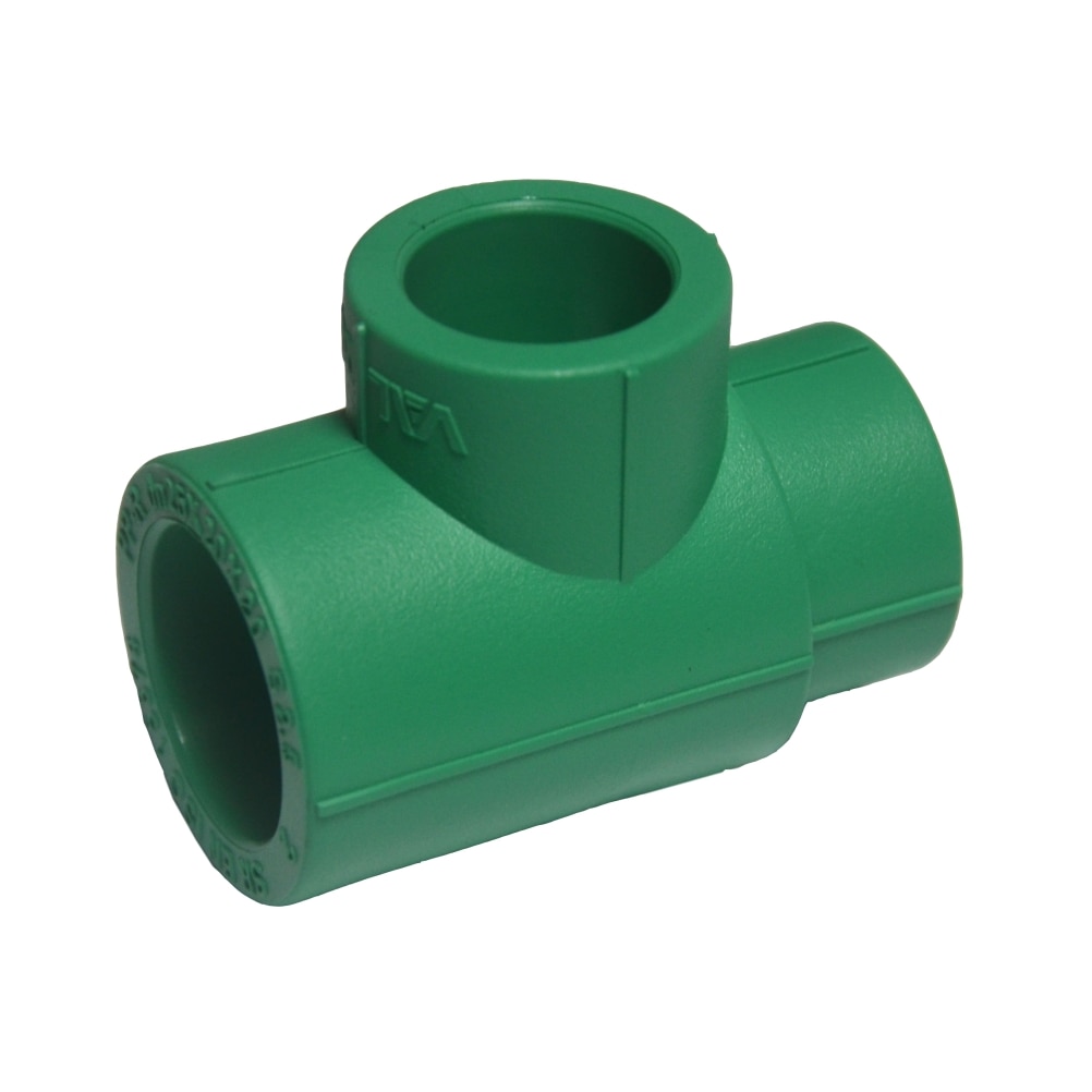 Teu redus PPR, verde, 25 x 20 x 25 mm, PN20, SDR6