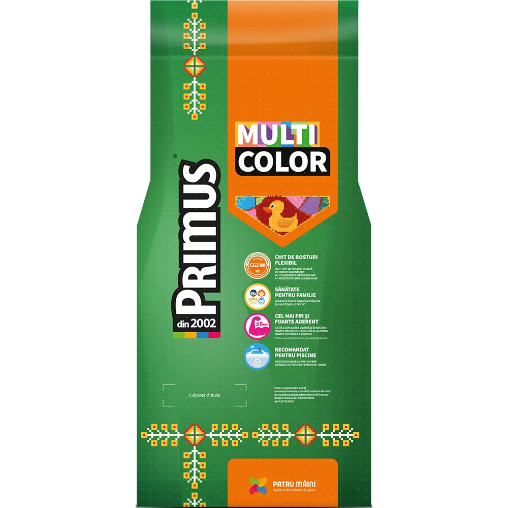 Chit rosturi Primus Multicolor, B57 Grej Tuscan Tan, 2Kg