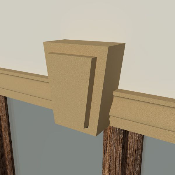 Cheie bolta, exterior, 10 x 20 x 17 cm  Adro Decor