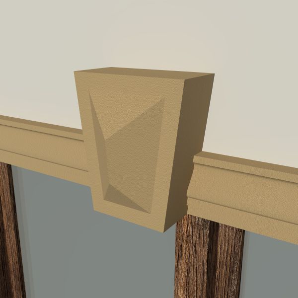 Cheie bolta, exterior, 10 x 20 x 17 cm  Adro Decor