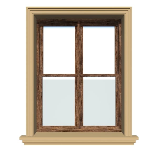 Ancadrament fereastra, exterior, 10.1 x 4.5 x 200 cm  Adro Decor