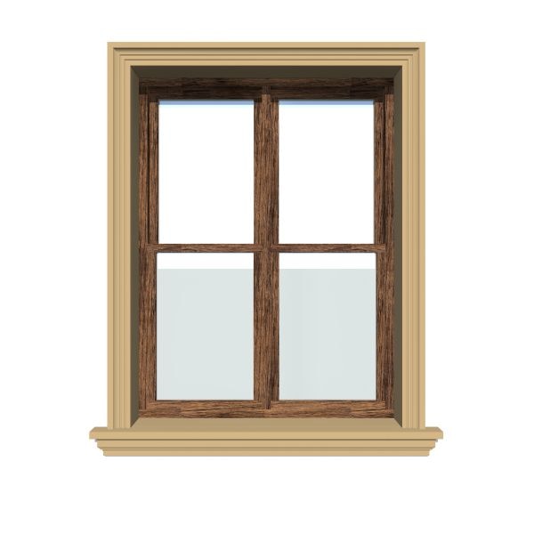 Ancadrament fereastra, exterior, 12 x 4 x 200 cm • Adro Decor