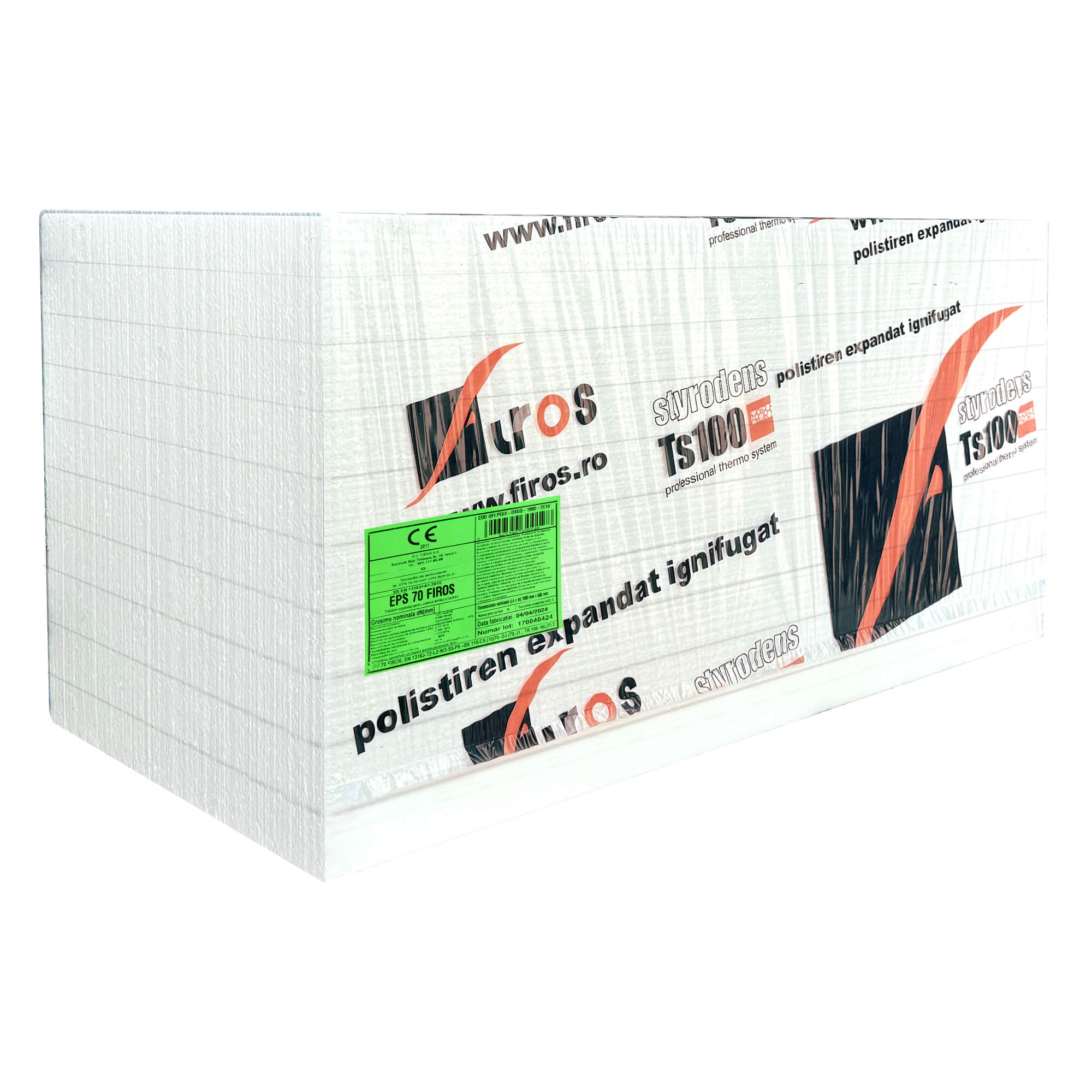 Polistiren expandat Firos EPS 70 kpa, 5 cm, 5 mp