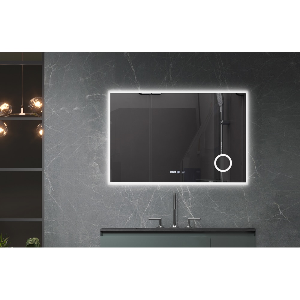 Oglinda baie BELFORM Atlantis, 120 x 4 x 80 cm, iluminare LED