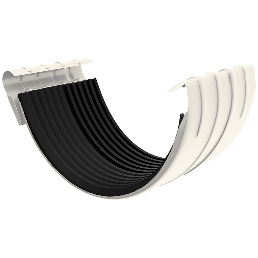 Bratara jgheab WETTERBEST, 150 mm, metal, RAL 9010