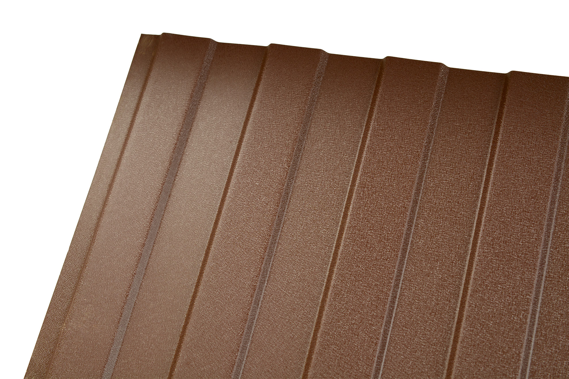 Tabla cutata W8, maro, RAL 8017, 0,4 mm x 200 cm x 119,5 cm