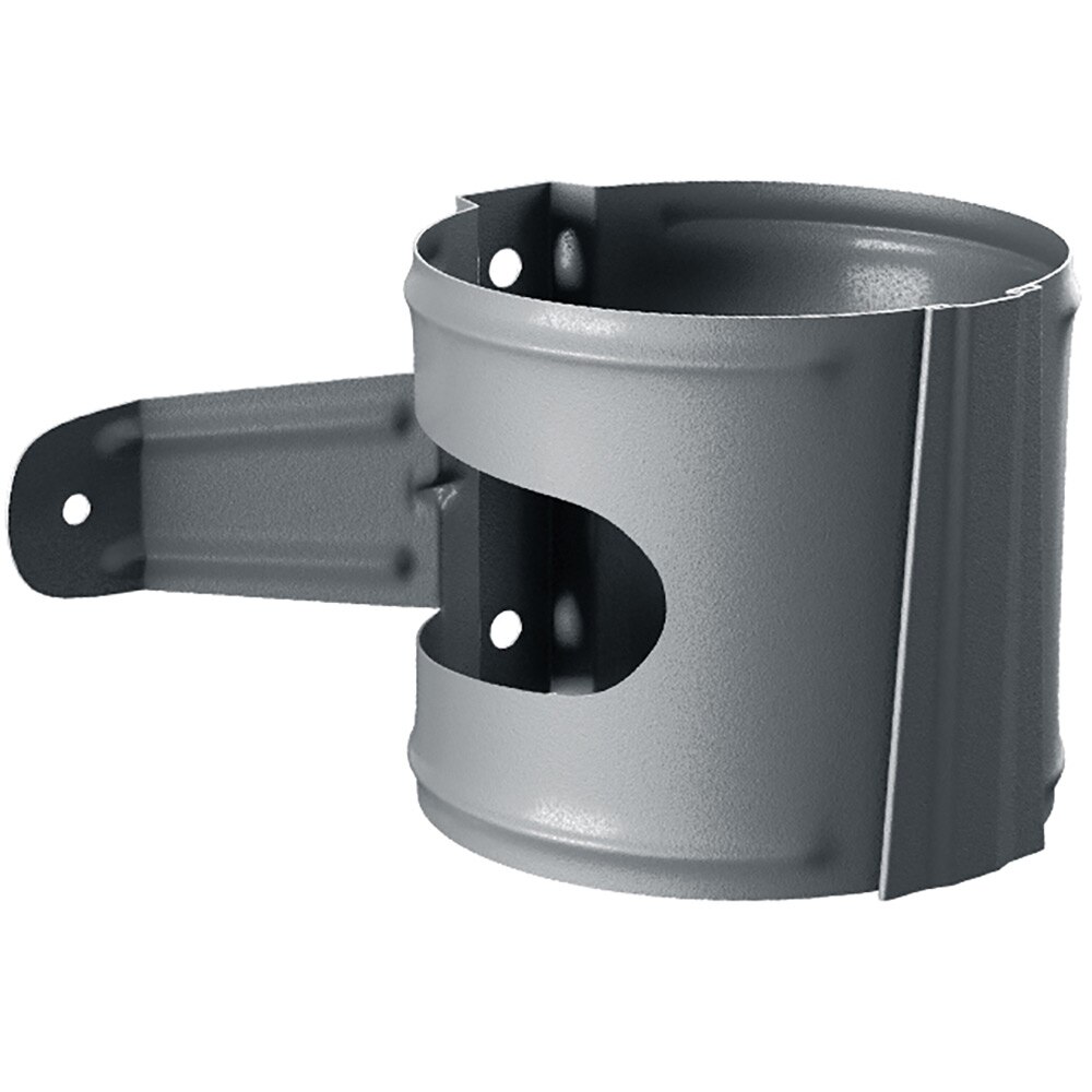 Colier burlan WETTERBEST, 88 mm, metal prevopsit, gri RAL 7016