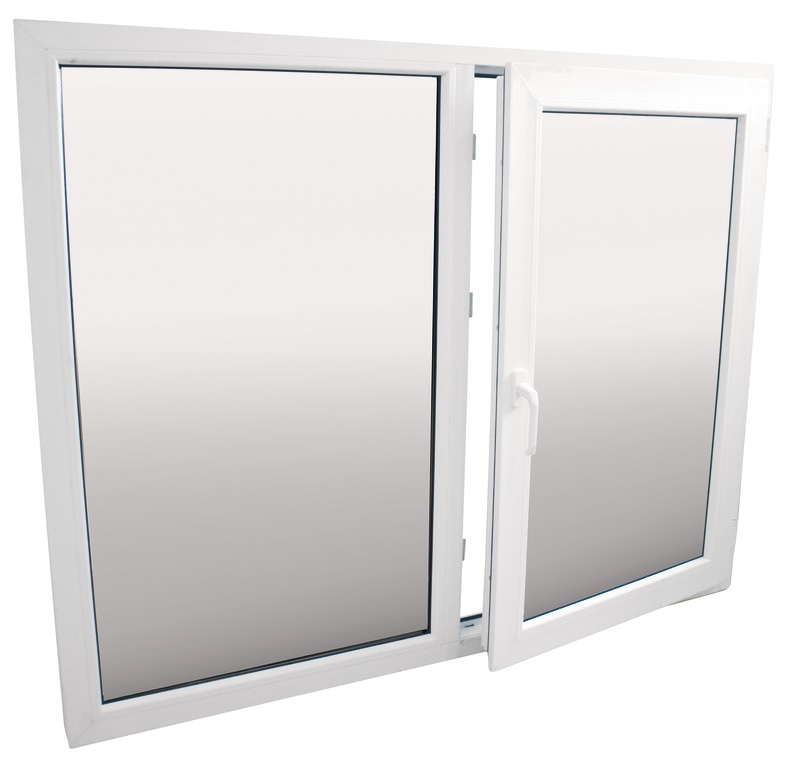 Fereastra termopan FENSTERWELT, PVC, 4 camere, 120 x 140 cm, deschidere oscilobatanta dreapta, alb