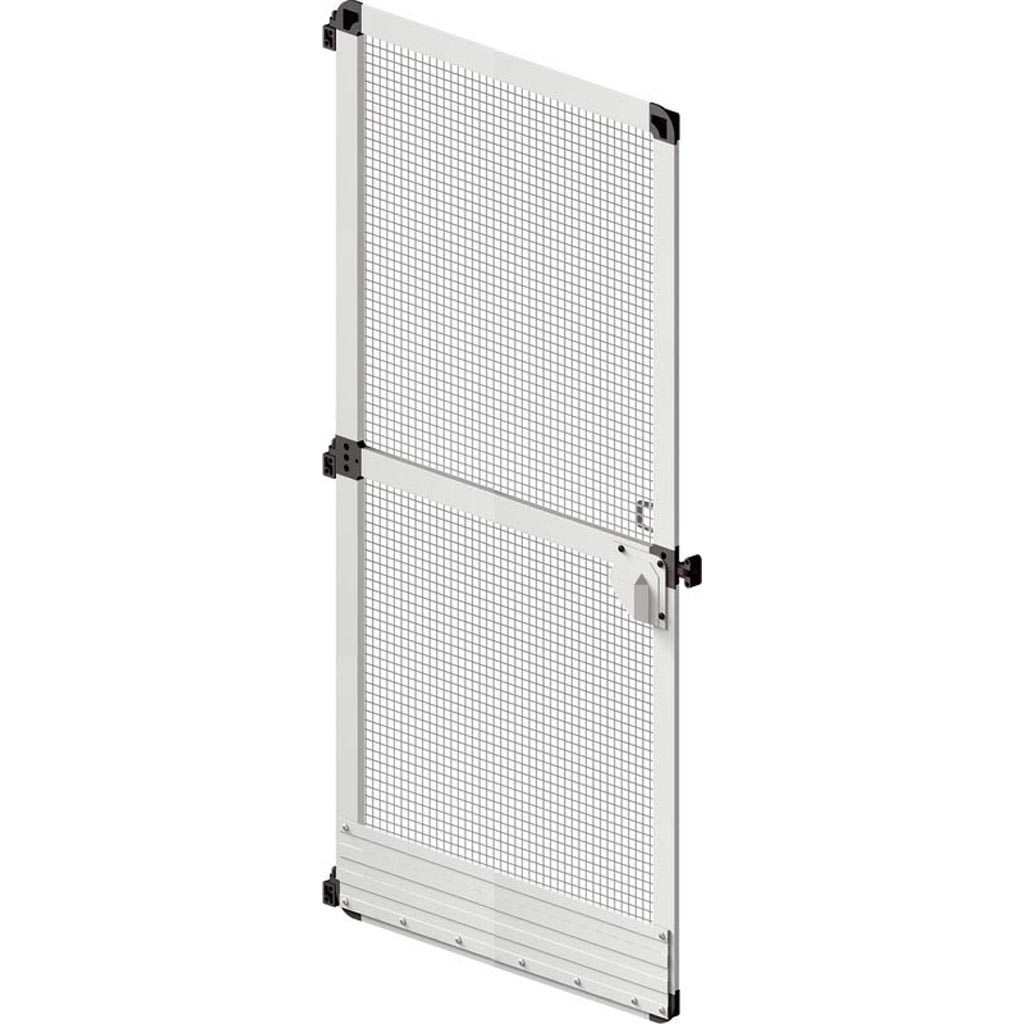 Profil din aluminiu anti-insecte, alb, 150 cm  Alleymet