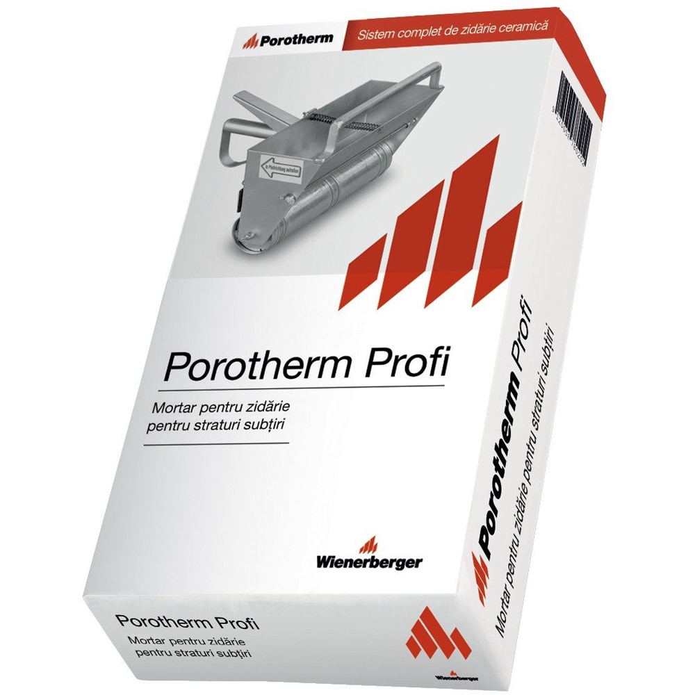 Mortar in strat subtire POROTHERM Profi, 25 kg