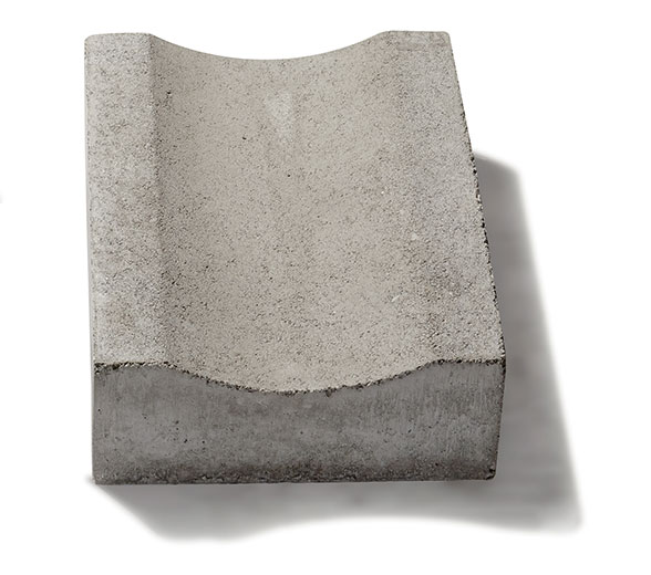 Rigola beton vibropresat, gri, 40x30x12 CM • Symmetrica