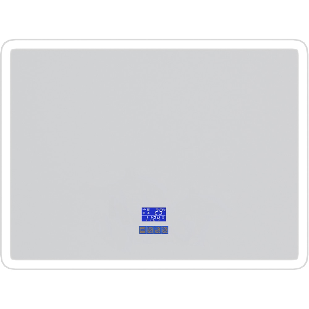 Oglinda baie SAVINIDUE Armonia, 100 x 75 cm, iluminare LED, Touch