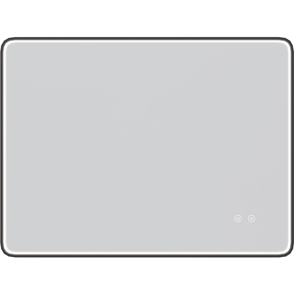 Oglinda baie SAVINIDUE Easy, 80 x 60 cm, iluminare LED, Touch