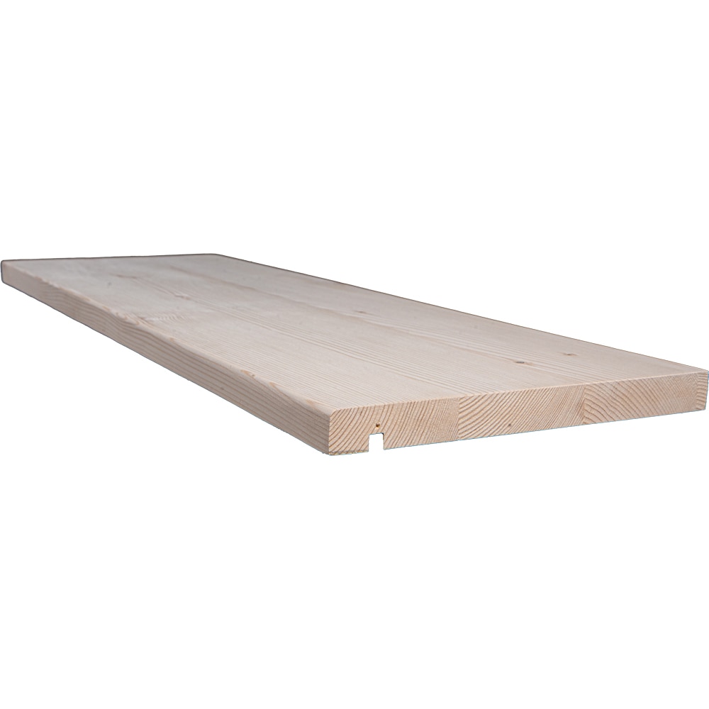 Treapta brad, cu canal contratreapta 1100 x 280 x 28 mm, natur