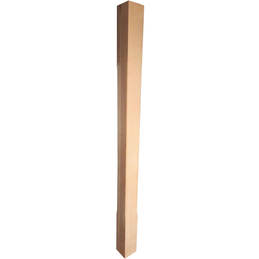 Balustru cap frezat, fag, 1200 x 70 x 70 mm, natur