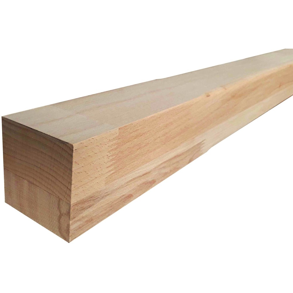 Balustru cap frezat, fag, 1200 x 70 x 70 mm, natur