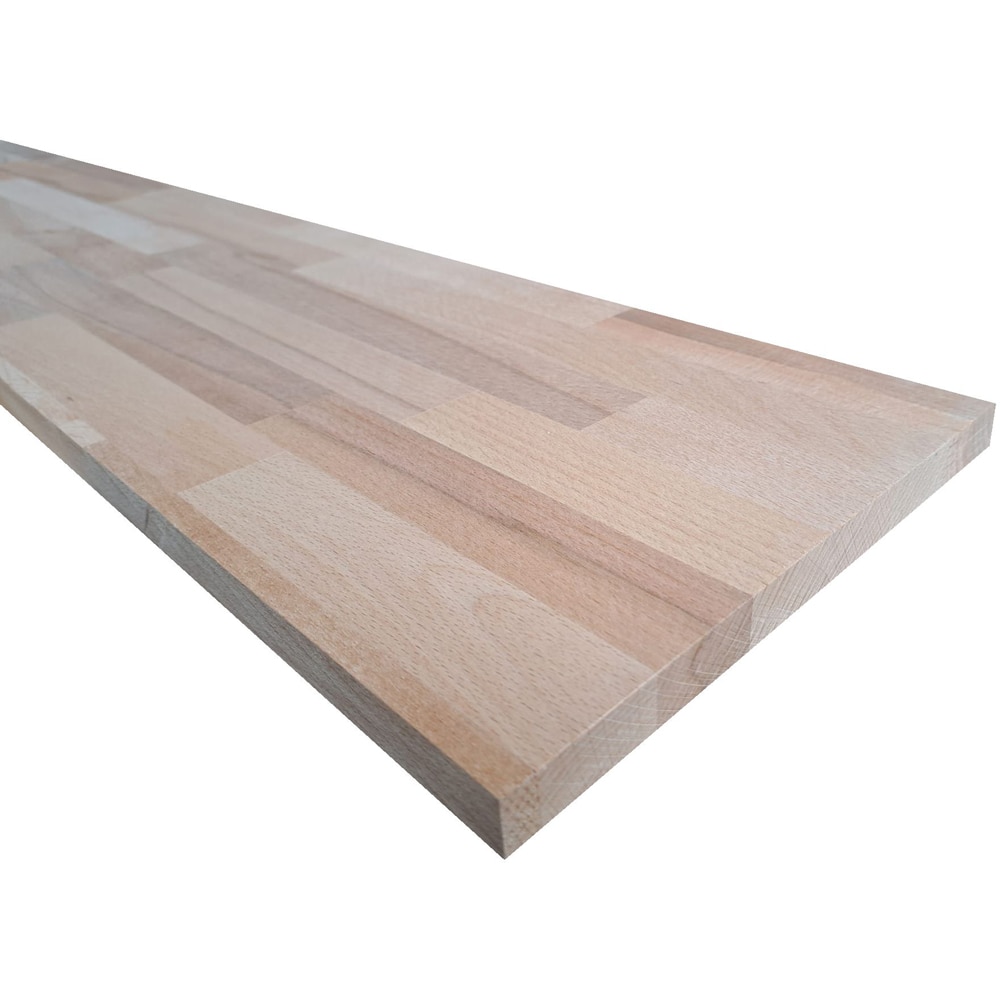 Panou masiv PROMOBILA, fag, 80 x 20 x 1.8 cm, maro