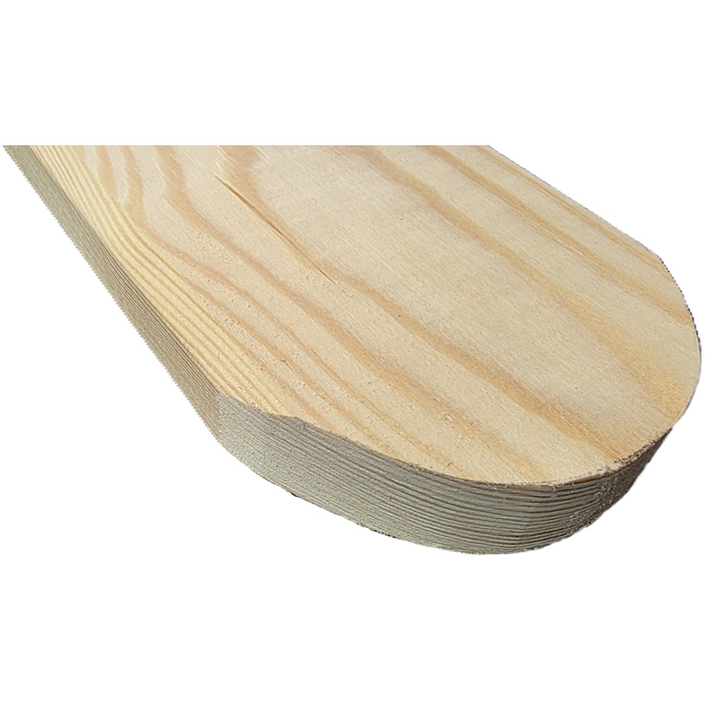 Scandura gard, 1000 x 92 x 19 mm, lemn, maro 