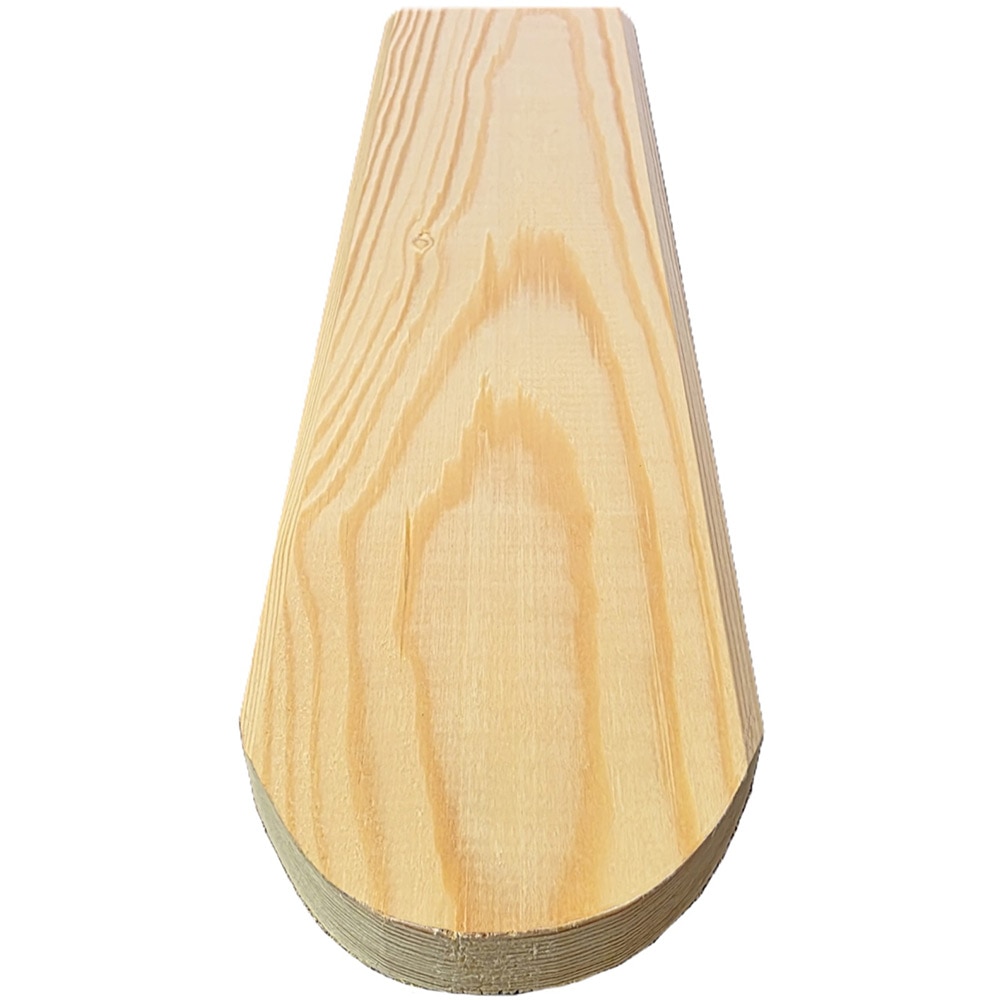 Scandura gard, 1000 x 112 x 19 mm, lemn, maro 