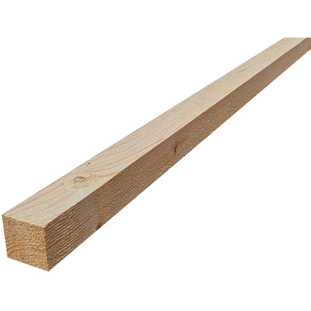 Cherestea nerindeluita PROMOBILA, molid, calitate A/B, 200 x 4.8 x 4.8 cm, maro