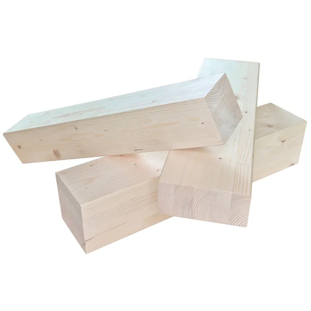 Grinda lamelara PROMOBILA, rasinoase, 400 x 16 x 16 cm, maro