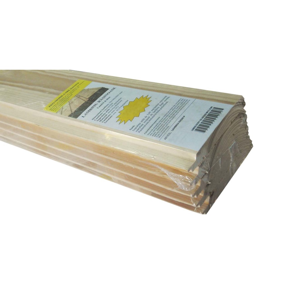 Lambriu PROMOBILA, rasinoase, 400 x 14.5 x 1.9 cm, maro