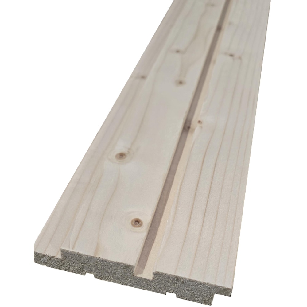 Lambriu PROMOBILA, riflat, 300 x 10.5 x 2.8 cm, maro