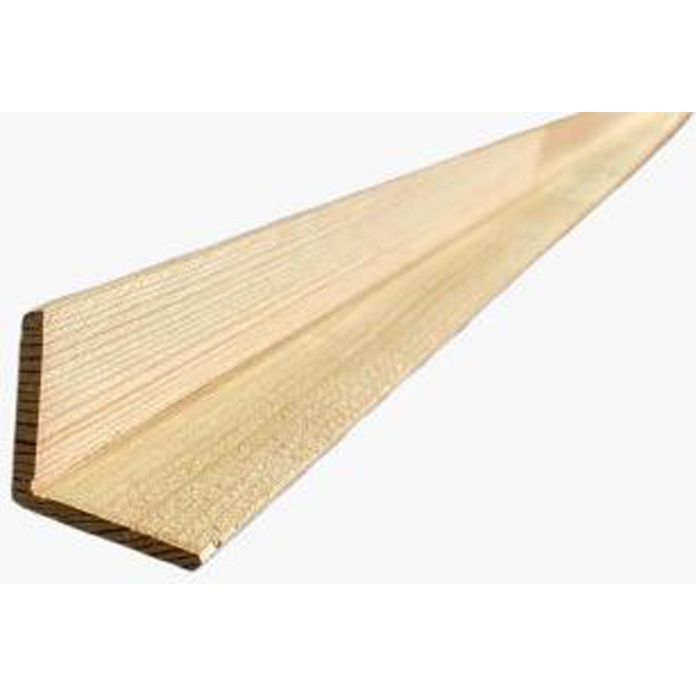 Coltar exterior PRO MOBILA L, lemn rasinoase, 2.4 m, 18 x 4 mm, natur