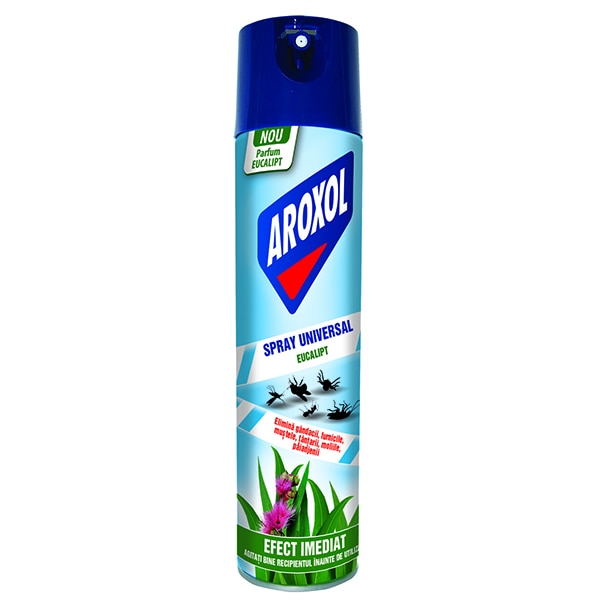 Spray anti-insecte AROXOL Universal Eucalipt, 400ml