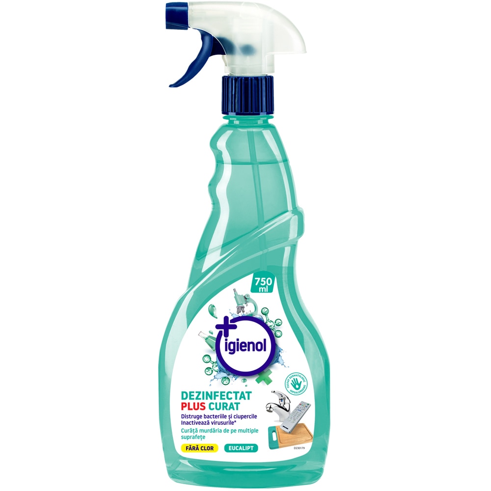 Spray dezinfectant suprafete IGIENOL Eucalipt, 750 ml