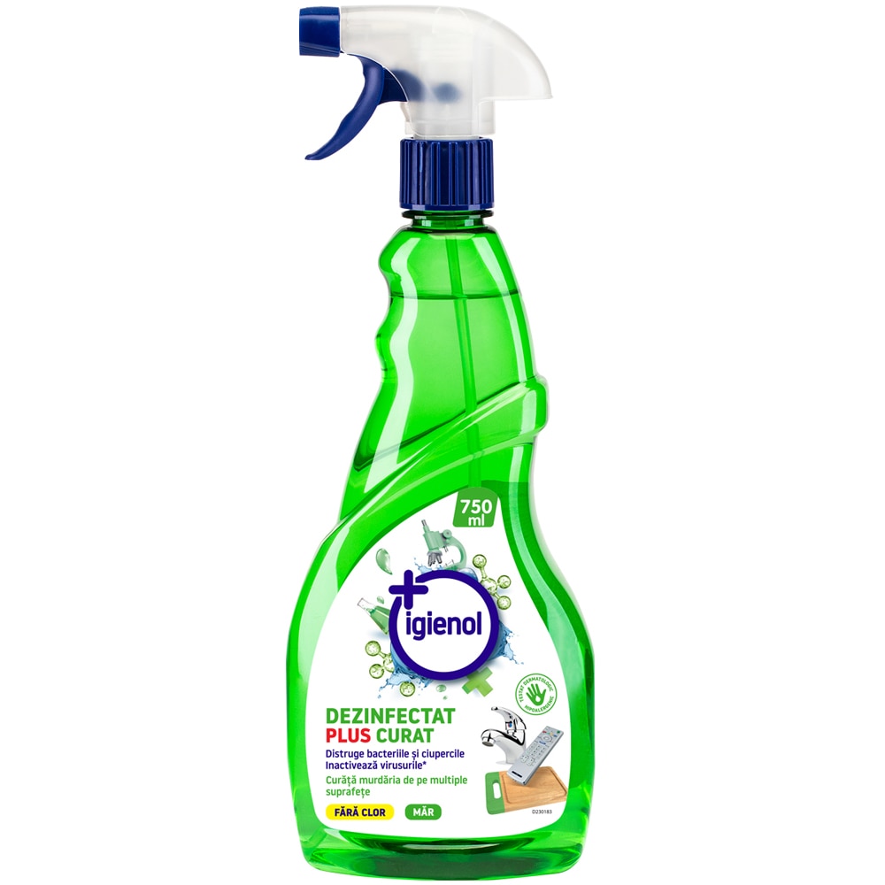 Spray dezinfectant suprafete IGIENOL Mar Verde, 750 ml