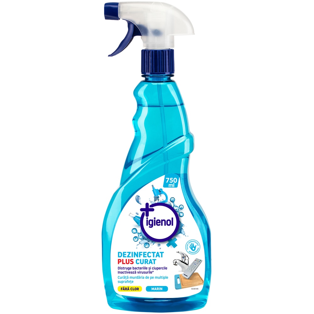 Spray dezinfectant suprafete IGIENOL Marin, 750 ml