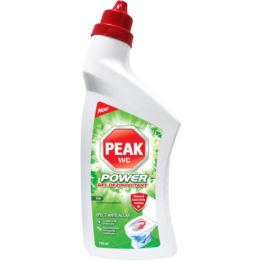 Dezinfectant pentru toaleta PEAK WC Pin, 750 ml