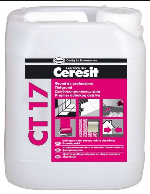 Amorsa pentru pardoseli, galben, 10 L  Ceresit