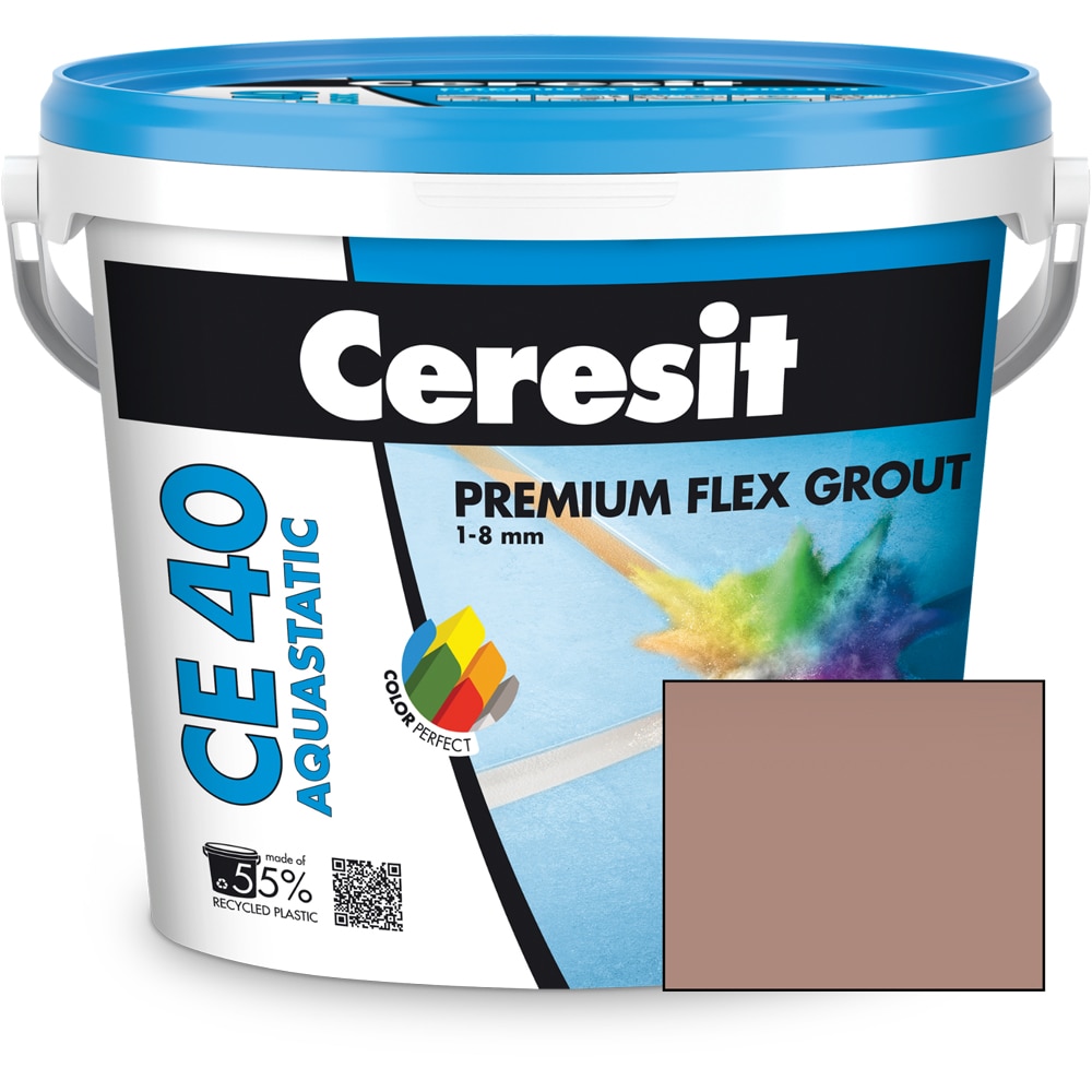 Chit de rosturi gresie si faianta CERESIT CE40, Terra, interior/exterior, 5 kg