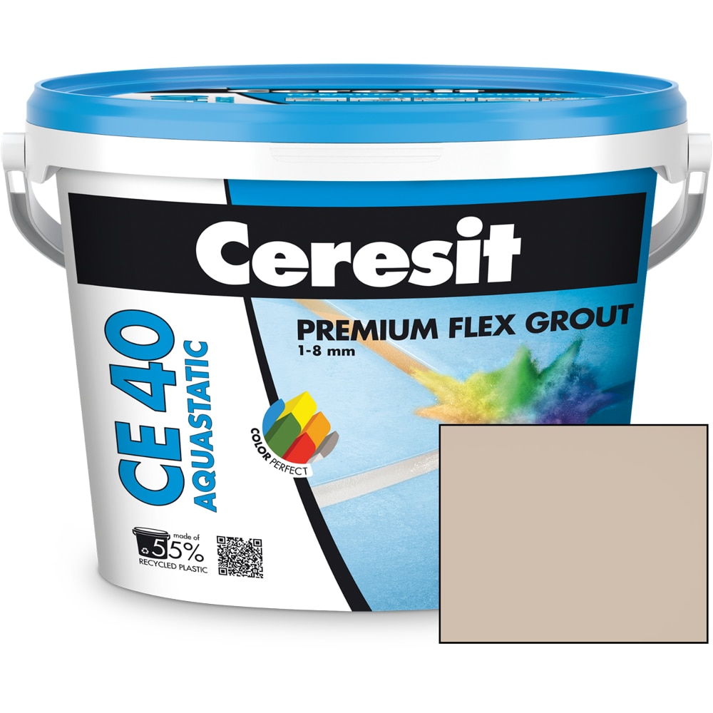 Chit de rosturi gresie si faianta CERESIT CE40, Bahama, interior/exterior, 2 kg