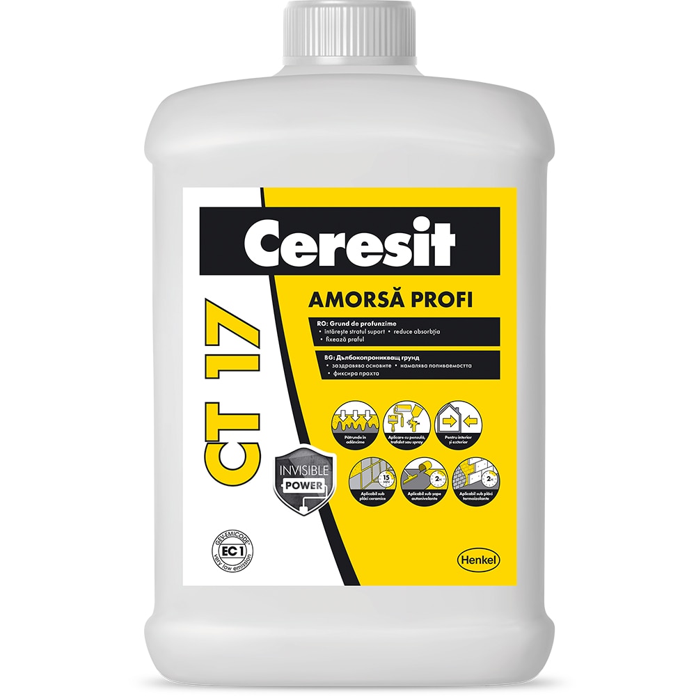 Grund de profunzime CERESIT CT17, 2 l
