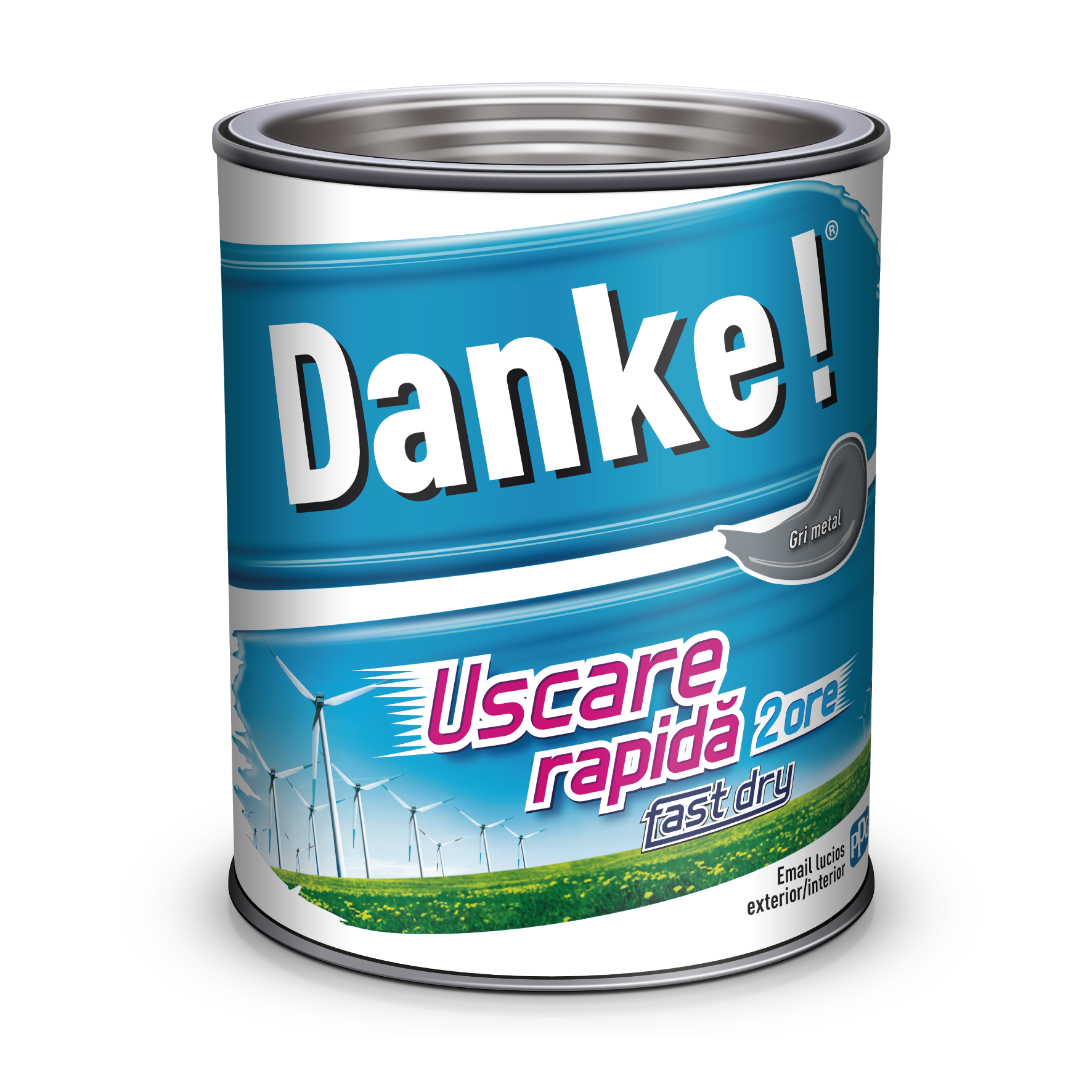 Email Danke Gri Metal 0.75L