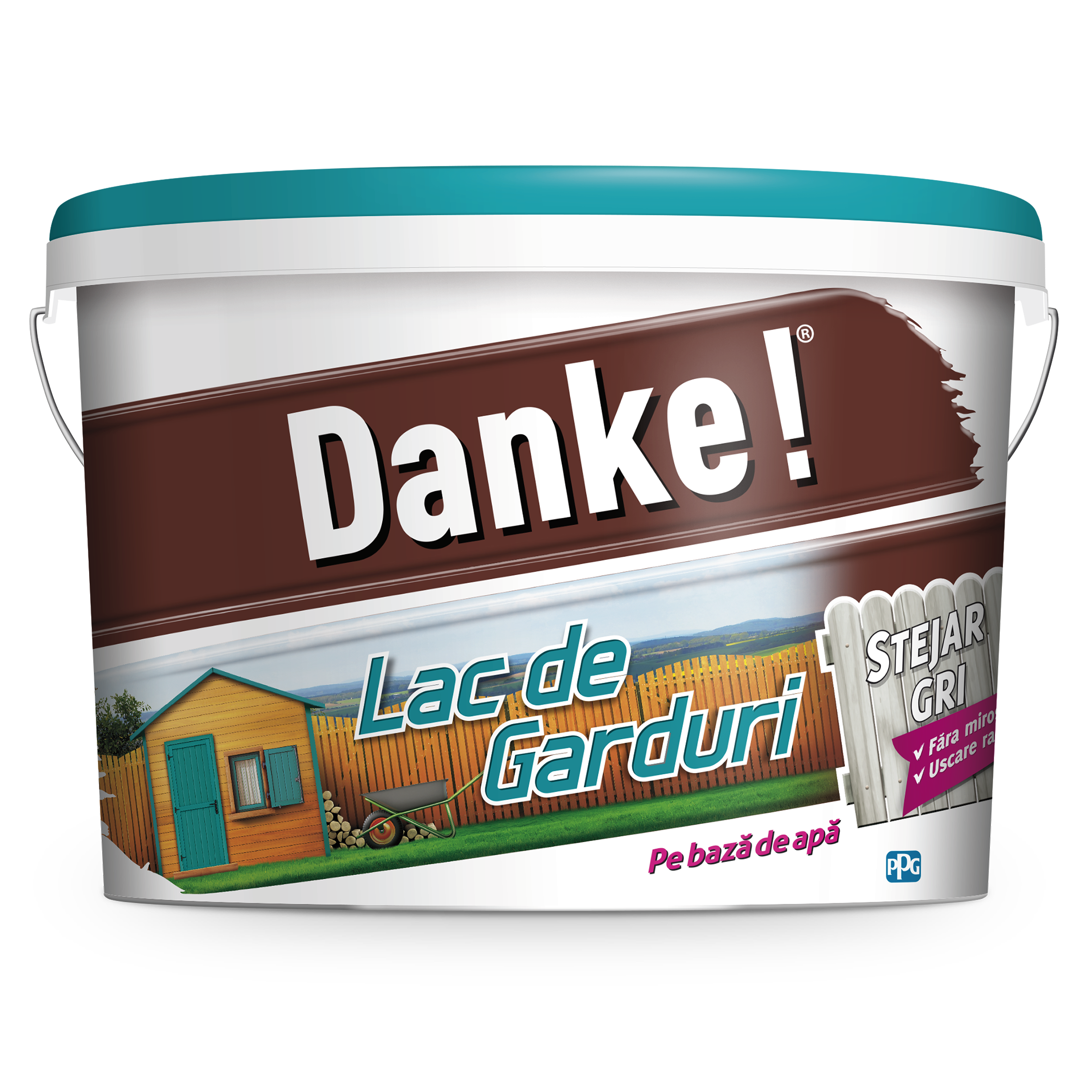 Lac pentru garduri, stejar, 4 L  Danke