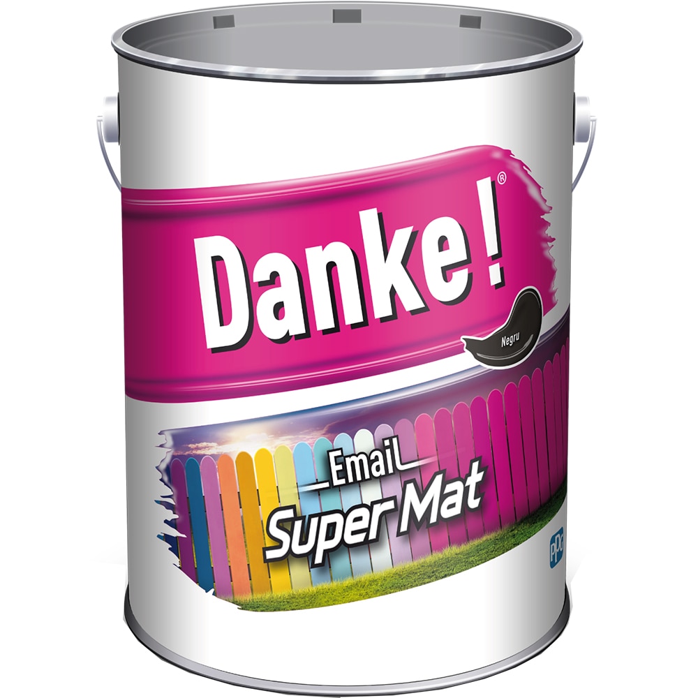 Email DANKE Supermat, 4L, negru